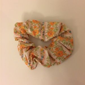 $4 Add-On New Hair Scrunchie Ponytail Elastic Hair Accessory Vintage Orange